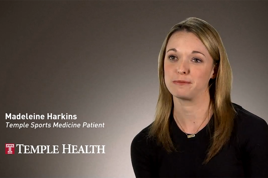 Madeleine's experience with ACL reconstruction video cover