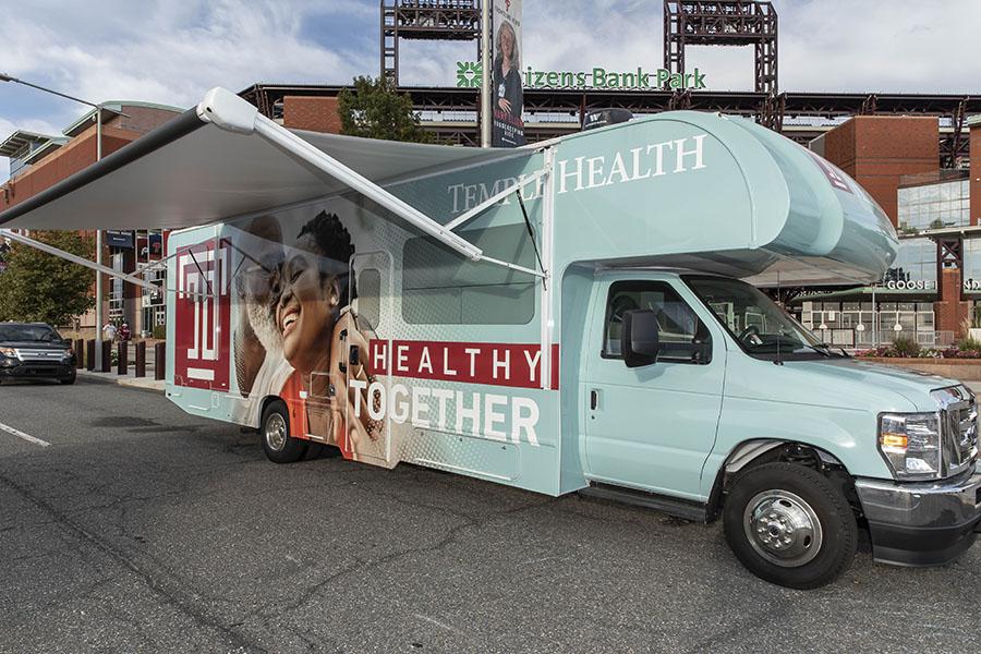 Temple Health event truck