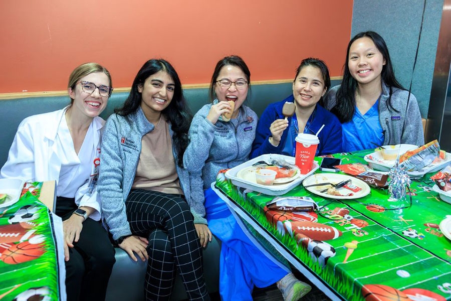 Ice cream and hot dogs make for fun photo props.