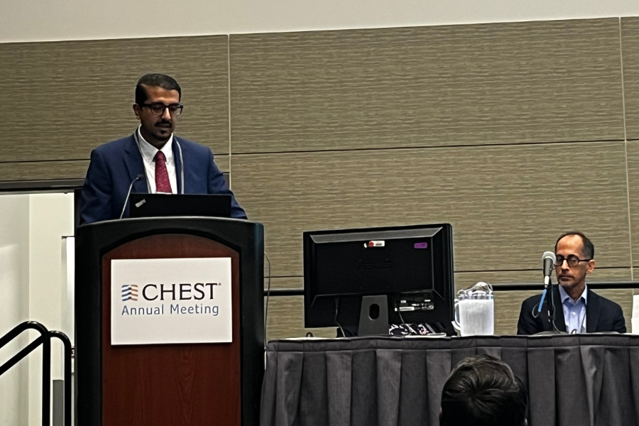 Dr. Patel presents a study on multicenter registry data of acute pulmonary embolism cases.