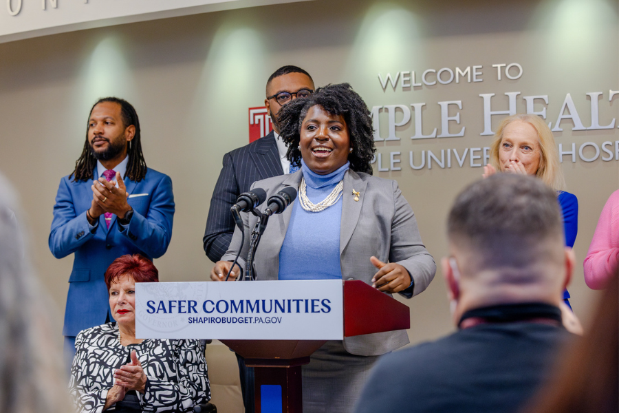 Pennsylvania House of Representatives Speaker Joanna McClinton.