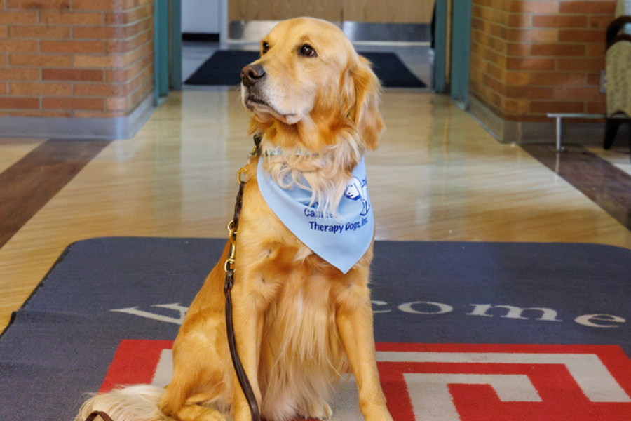 Berni during his second visit to Episcopal on December 1st. 