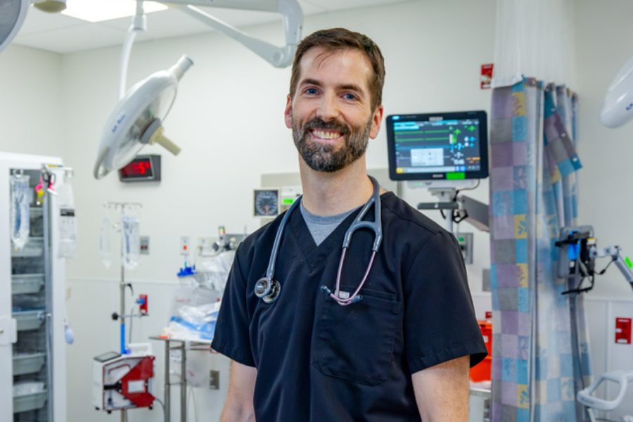 Brendan Hart, MD, PhD, Assistant Professor of Clinical Emergency Medicine at the Lewis Katz School of Medicine. 