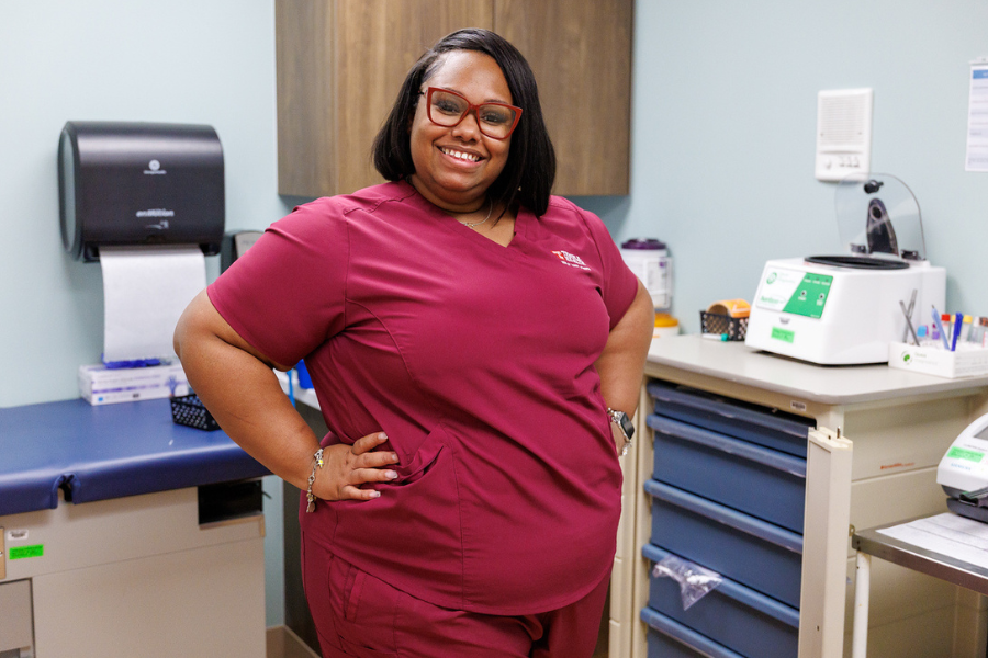 “Always be true to who you are,” Chisholm says. “It’ll definitely take you far if you just stay committed to you.”