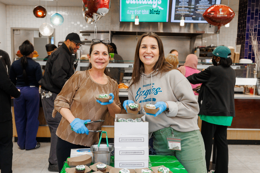 Our Fox Chase Cancer Center teams enjoyed cupcakes, games, raffles, prizes, and more!