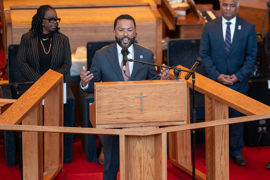 Anthony Luker, Southeast Regional Director for the Office of Pennsylvania Governor Josh Shapiro.