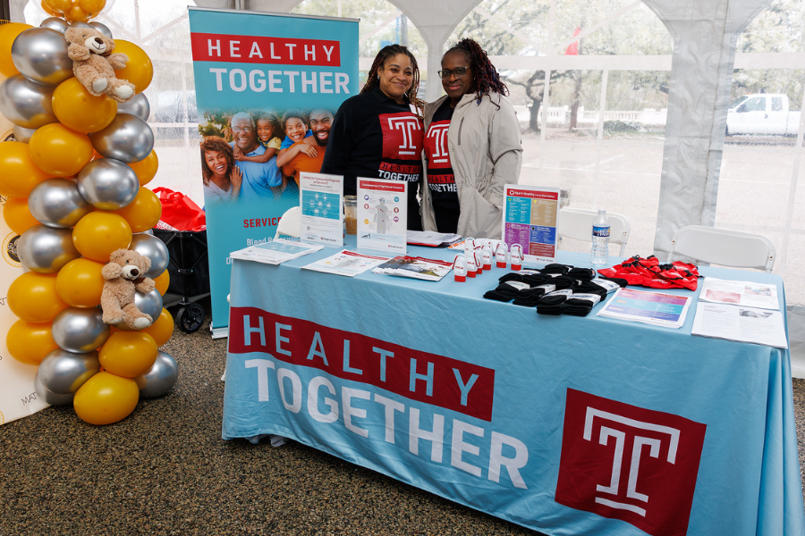 Our Population Health team provided information about screenings and other free services.