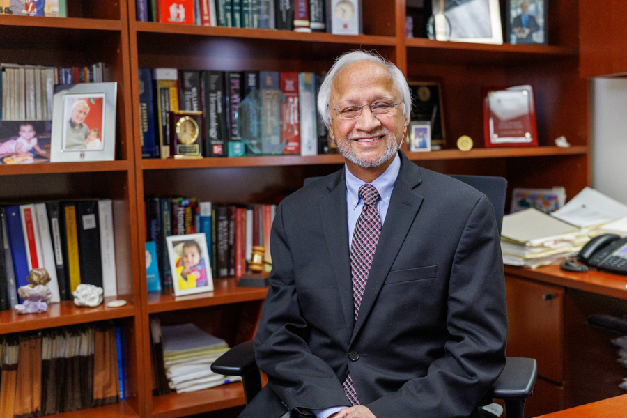 Dr. A. Koneti Rao, Sol Sherry Professor of Medicine, Co-Director of the Sol Sherry Thrombosis Research Center, and Professor of Cardiovascular Sciences at the Lewis Katz School of Medicine.