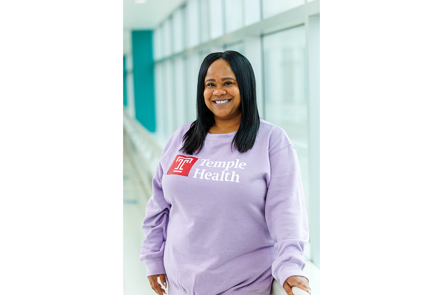 Transplant Support Coordinator Qiara Aycox.