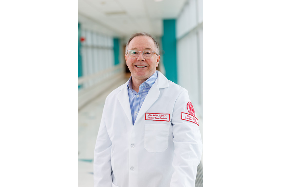 Living Donor Kidney Transplant Coordinator John Mulligan.