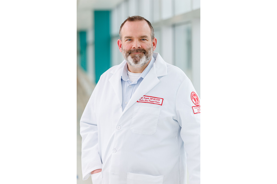 Ryan Ihlenfeldt, Director of Clinical Transplant Services for Abdominal Transplant and the Living Donor Program.