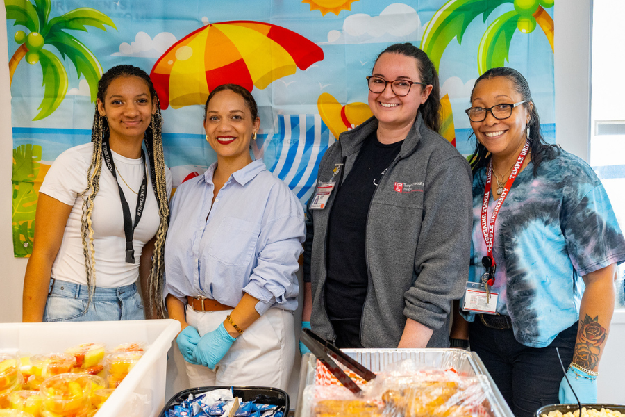 Team members and patients had a great time celebrating survivorship at this year’s event.