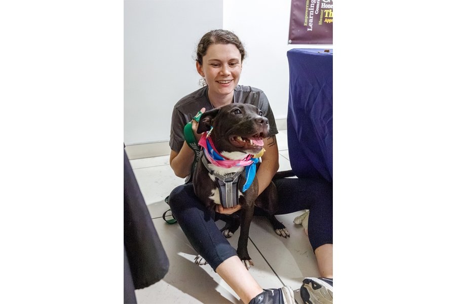 Our TUH-Main Campus employees loved getting quality time with these furry friends—all available for adoption at local rescues!