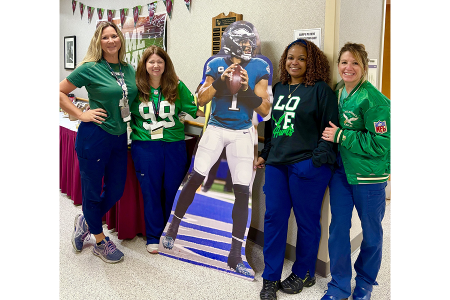 Members of Fox Chase Cancer Center’s Radiation Oncology team.