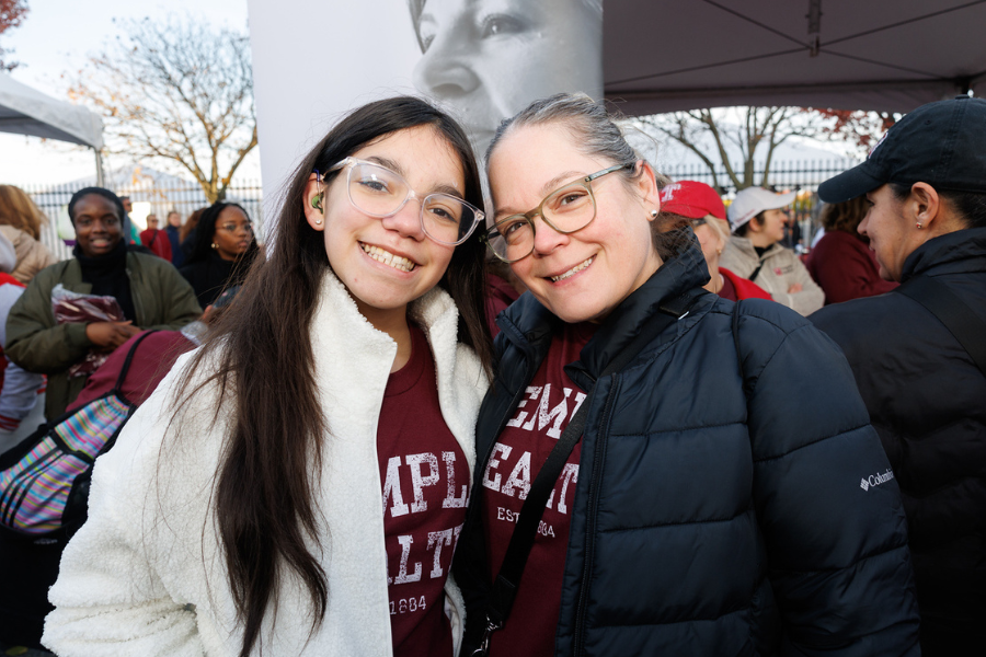 Temple Health team members at this year’s Heart Walk.