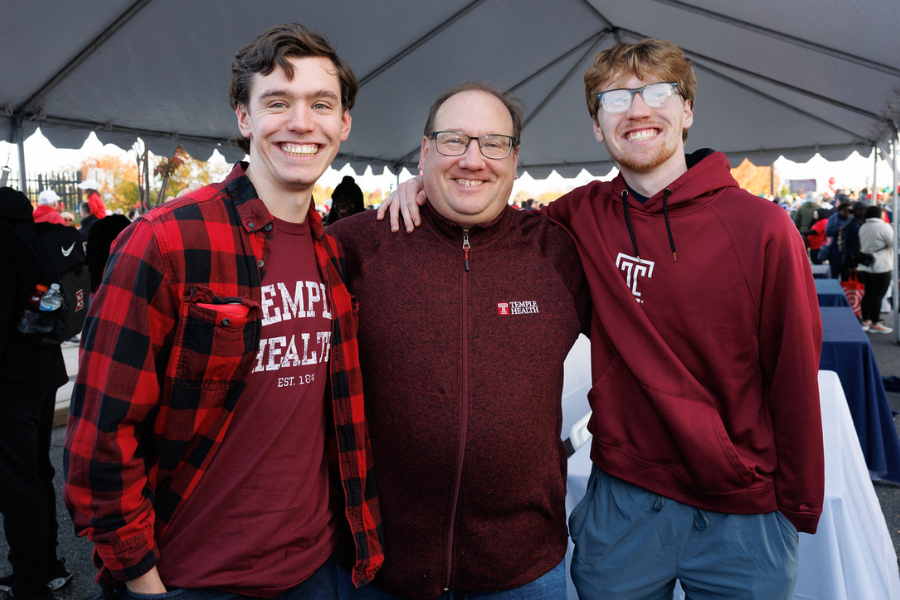 Temple Health team members at this year’s Heart Walk.