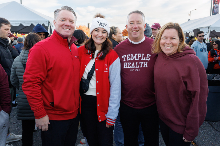 Temple Health team members at this year’s Heart Walk.