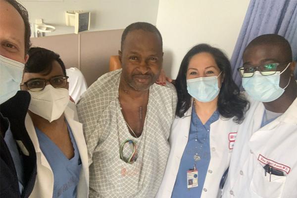 Mohamed Sowe, heart failure survivor