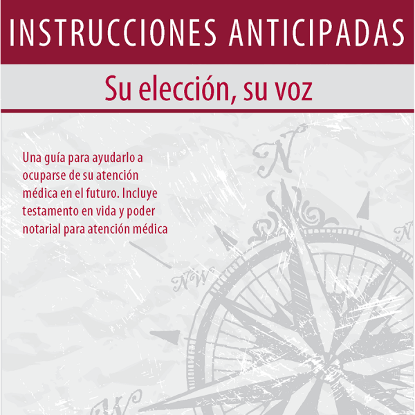 Advance Directive Booklet Cover (Spanish)