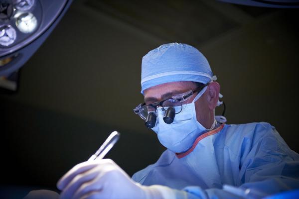 Dr. Antonio DiCarlo performing surgery