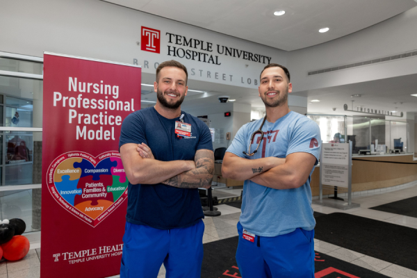 Roberto Concepcion, RN, BSN and Jacques Gosbin, RN, BSN