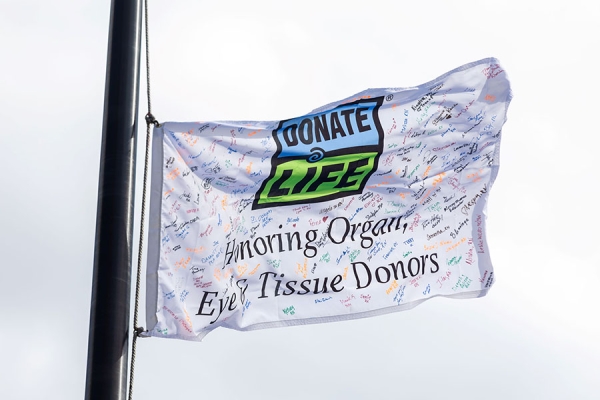 Signed organ donation flag