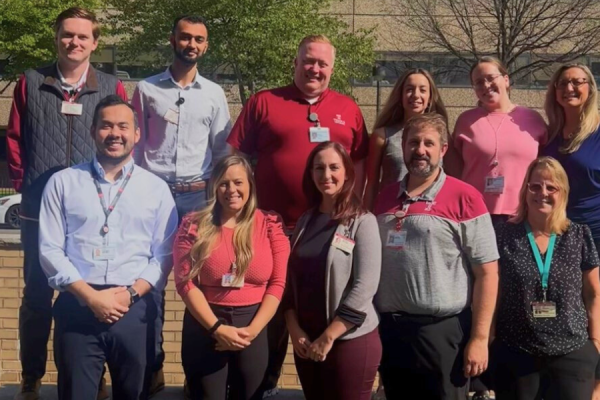 Some of our TUH-Main Campus Performance Excellence team members