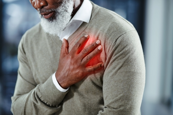 Heart problem affecting a man