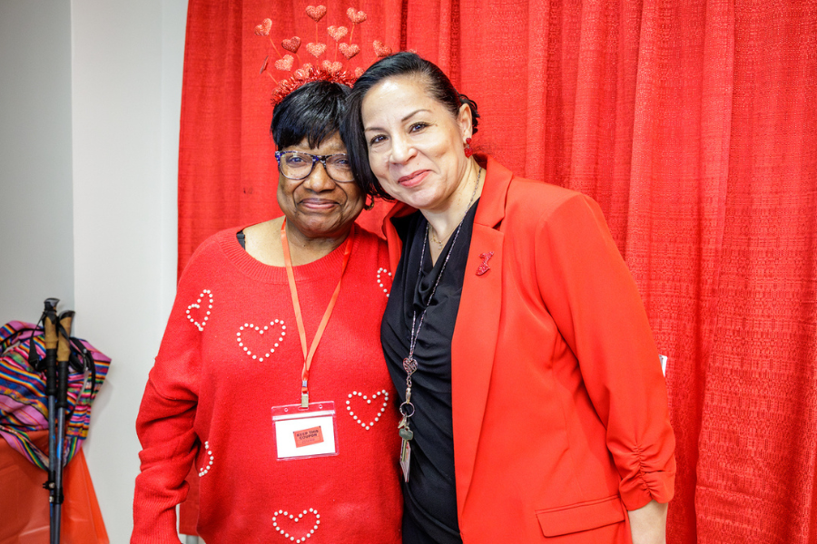 Temple Health team and community members enjoyed heart health activities during Heart Failure Awareness Education Day!