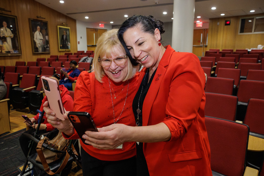 Temple Health team and community members enjoyed heart health activities during Heart Failure Awareness Education Day!