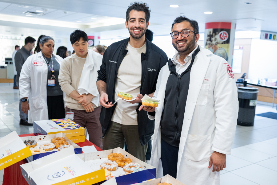 Temple Health’s House Staff enjoying this year’s appreciation events.