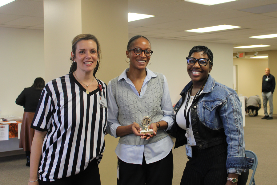 Snapshots from the March Madness Basketball Bracket Cookie Bake-Off.