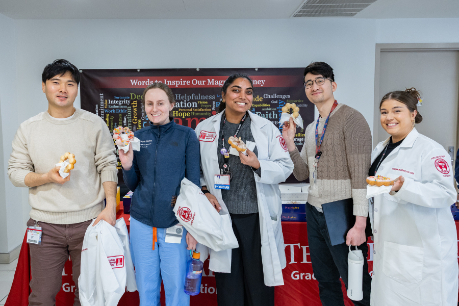 Temple Health’s House Staff enjoying this year’s appreciation events.