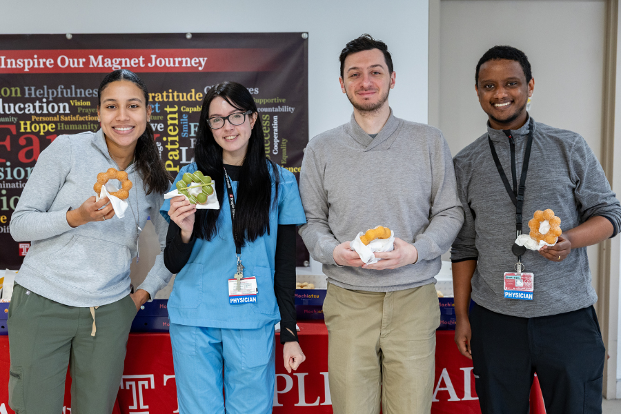 Temple Health’s House Staff enjoying this year’s appreciation events.