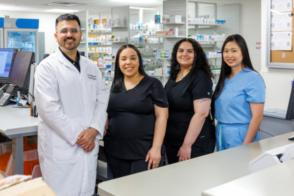 Members of the TUH-Episcopal Outpatient Pharmacy team.