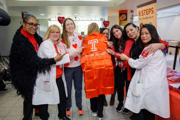 Make a pledge to improve your heart health, earn a superhero cape!