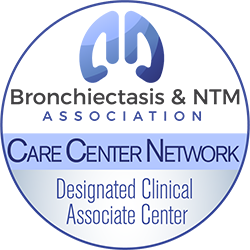 Bronchiectasis and NTM Care Center Network seal